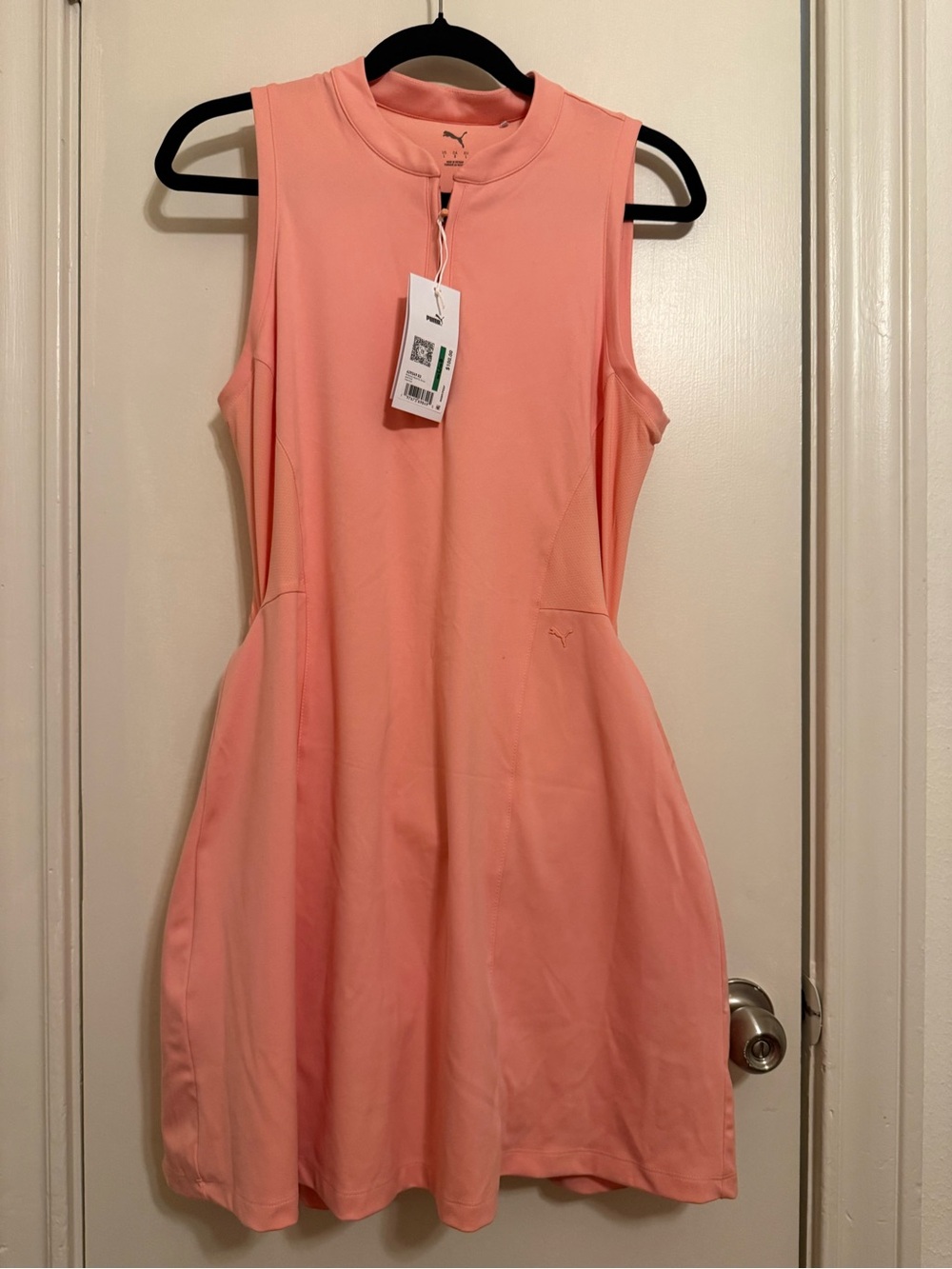 Puma Peach Sleeveless Athletic Dress